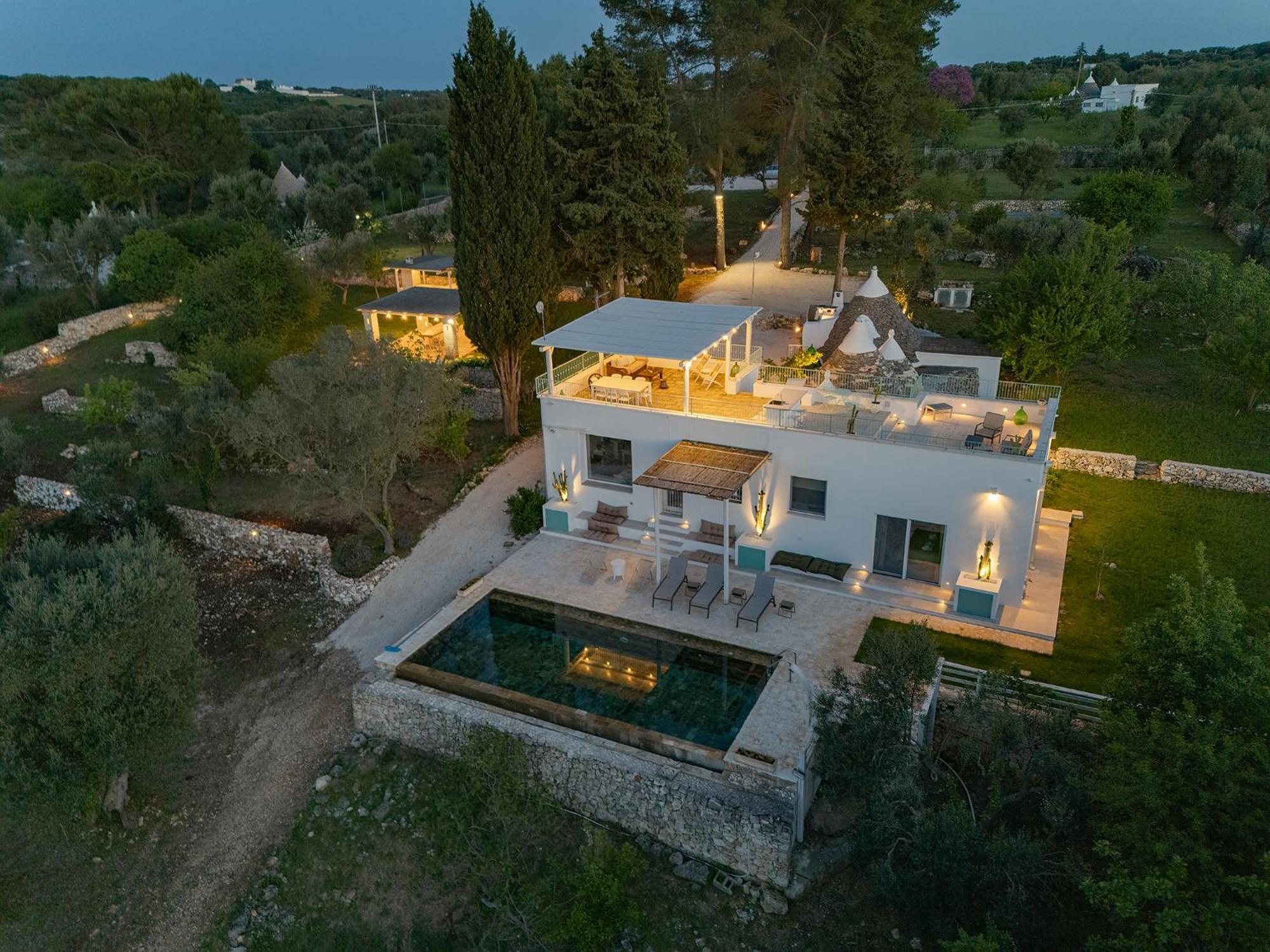 Willa Trullo Turchese Fabiola Ceglie Messapica Zewnętrze zdjęcie