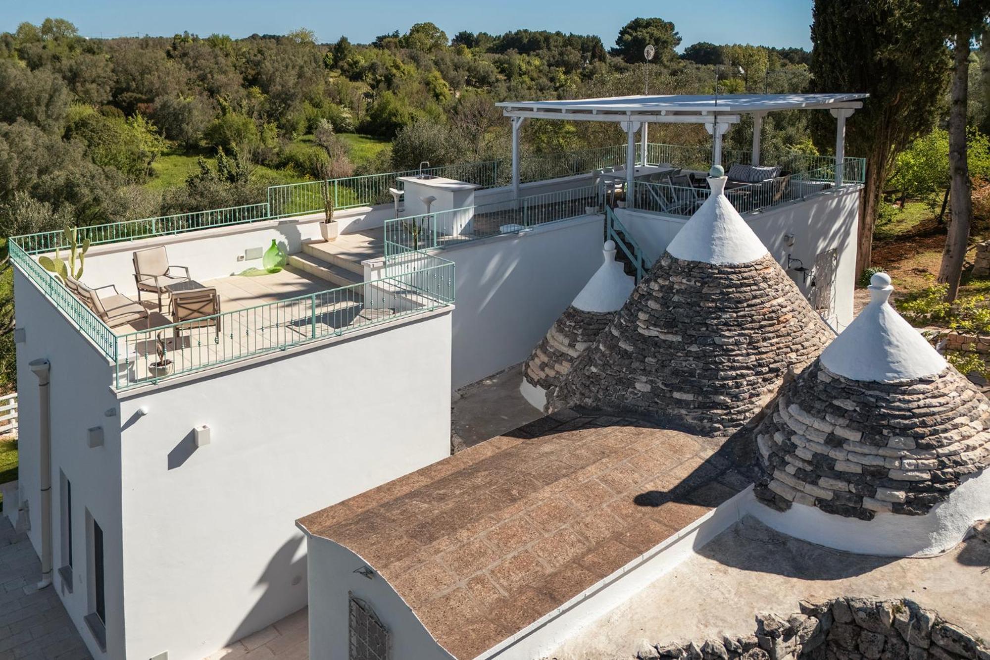 Willa Trullo Turchese Fabiola Ceglie Messapica Zewnętrze zdjęcie